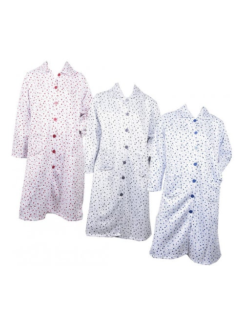 Robe di Camera Donna Matelassée - Confezione da 3 - Kiabi