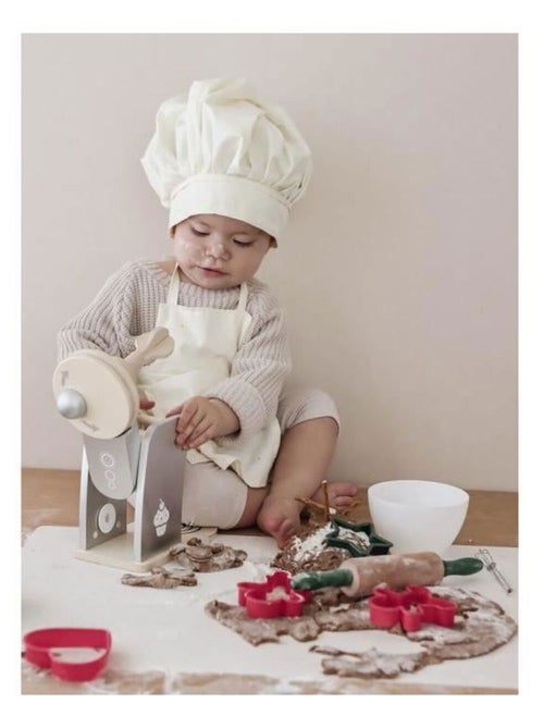 Robot da cucina in legno impastatrice con ciotola Mamabrum - Kiabi