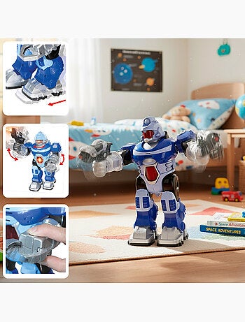 Robot giocattolo con luci e suoni warriors