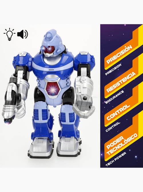 Robot giocattolo con luci e suoni warriors - Kiabi