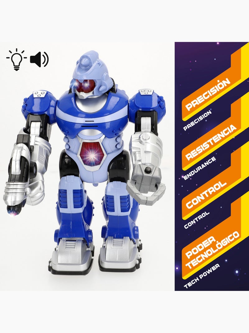 Robot giocattolo con luci e suoni warriors N/D - Kiabi