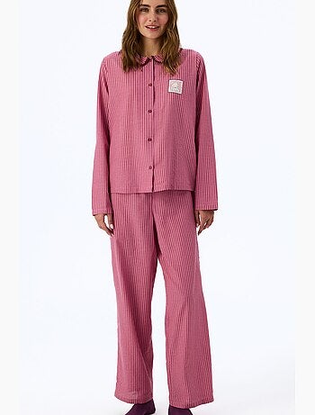 Rosy pigiama con camicia a maniche lunghe e pantaloni penti