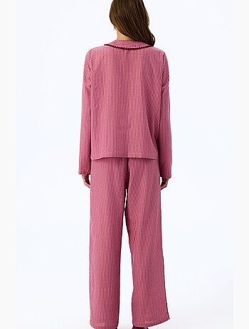 Rosy pigiama con camicia a maniche lunghe e pantaloni penti