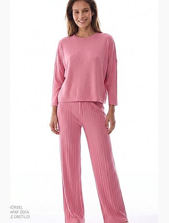 Rosy pigiama con pantaloni e maniche lunghe penti