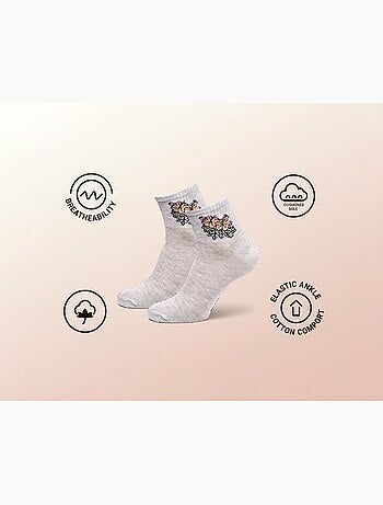 ROXY Set di calzini corti Quarter – Confezione da 6 paia