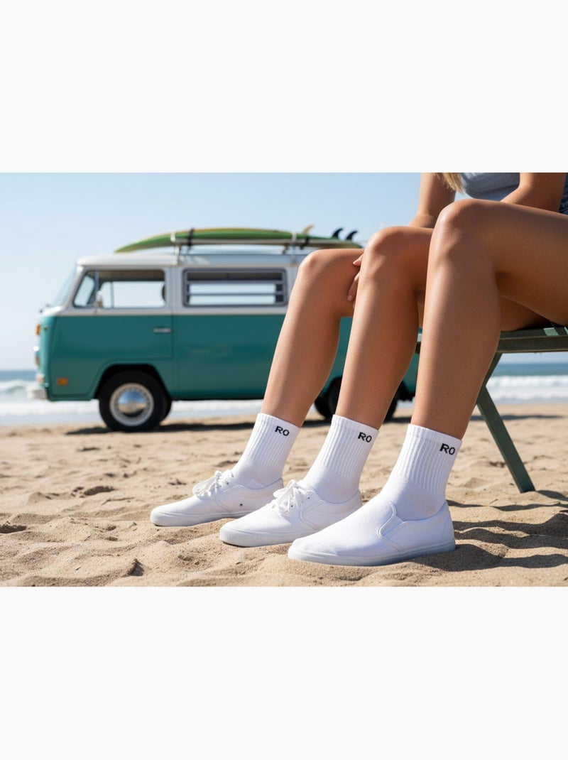 ROXY Set di calzini corti Quarter – Confezione da 6 paia Bianco - Kiabi