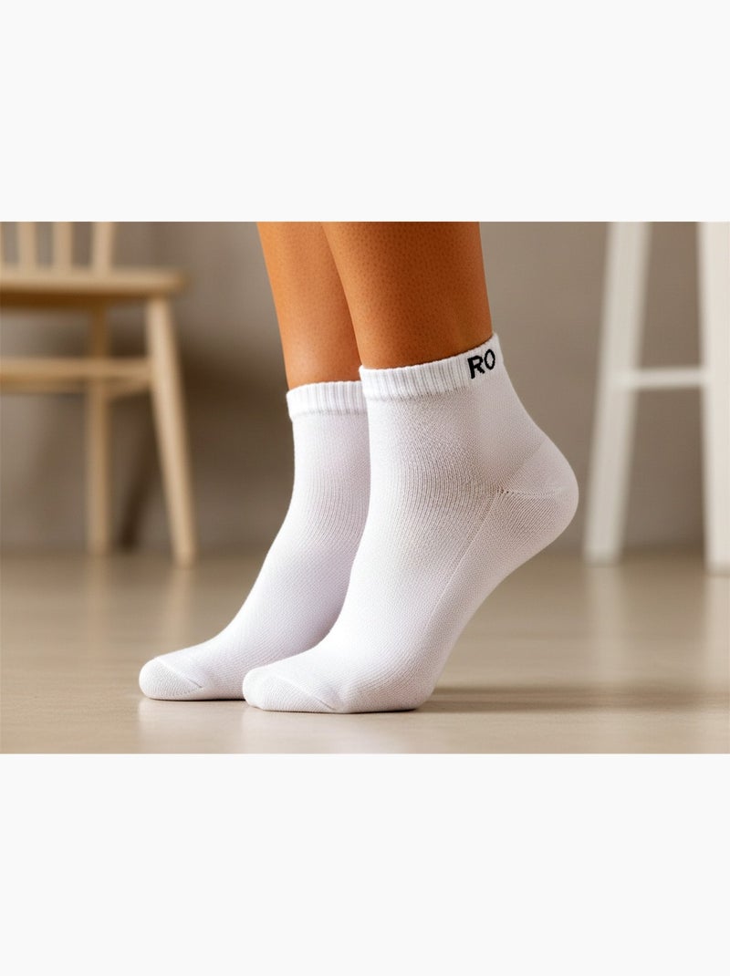 ROXY Set di calzini corti Quarter – Confezione da 6 paia Bianco - Kiabi