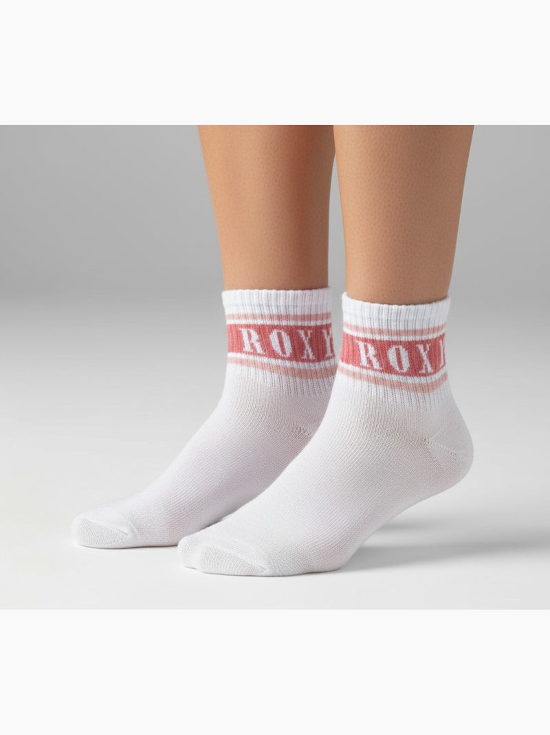 ROXY Set di calzini corti Quarter – Confezione da 6 paia Blu Rosa Bianco - Kiabi