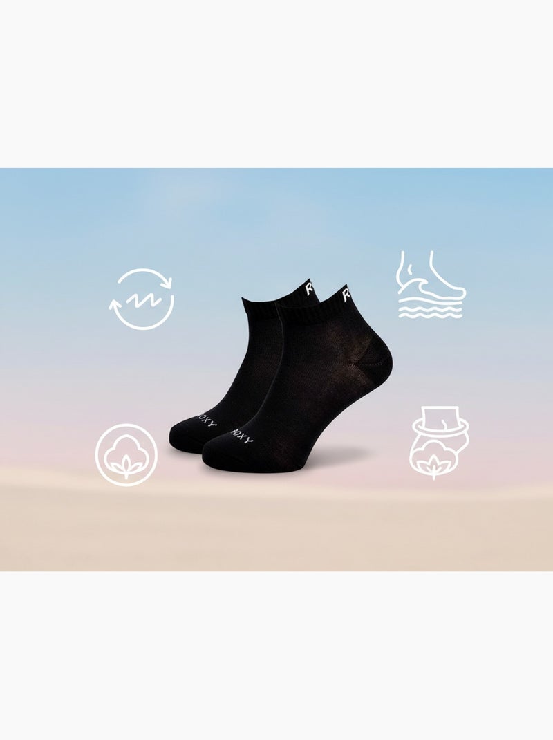 ROXY Set di calzini corti Quarter – Confezione da 6 paia Nero - Kiabi
