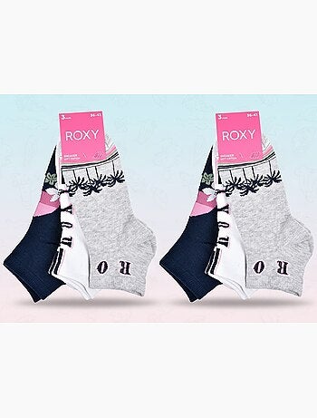 ROXY Set di calzini corti Sneaker – Confezione da 6 paia