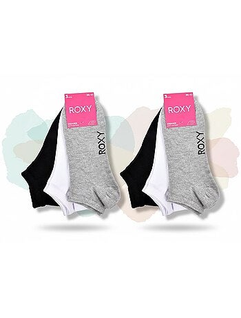 ROXY Set di calzini corti Sneaker – Confezione da 6 paia