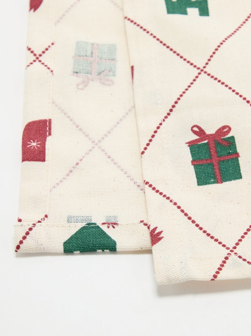Runner da tavola 'Natale' - KIABI Home Bianco Ecru - Kiabi