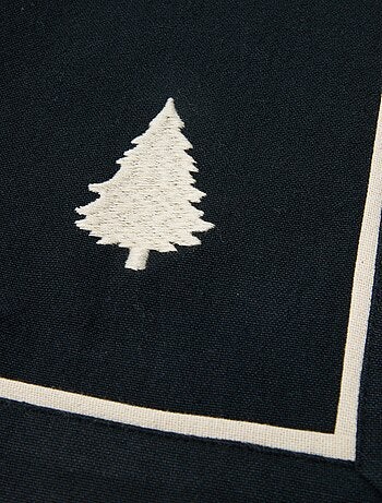 Runner da tavola stampato Natale in cotone 36x180 cm