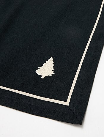 Runner da tavola stampato Natale in cotone 36x180 cm