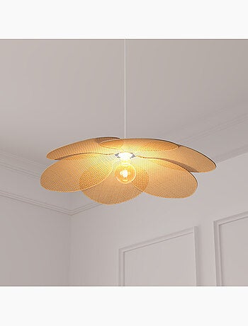 Rym beige petalo sospensione d62cm