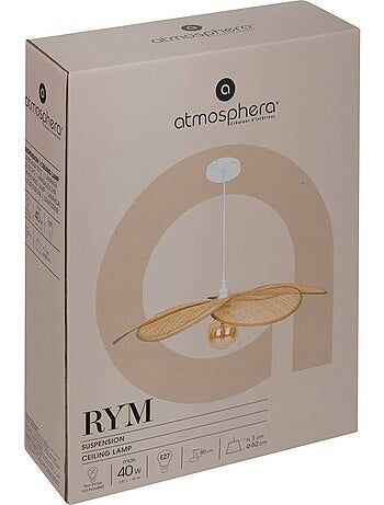Rym beige petalo sospensione d62cm