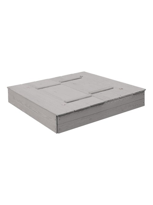 Sabbiera con coperchio convertibile in 2 panche in legno massello – "Roba Outdoor+" - Kiabi