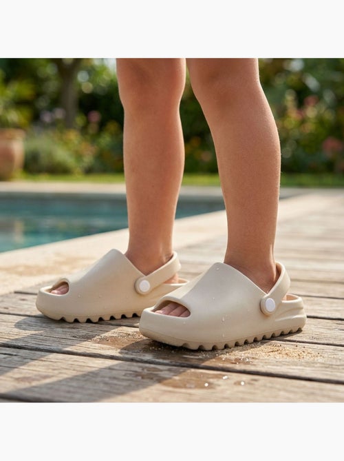Sabot Bambino OZABI EVA - Punta Aperta - Cinturino Rimovibile - Kiabi Sabot Bambino OZABI EVA - Punta Aperta - Cinturino Rimovibile - Kiabi