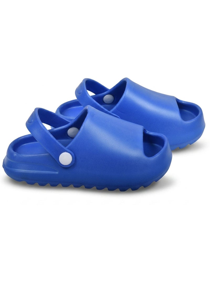 Sabot Bambino OZABI EVA - Punta Aperta - Cinturino Rimovibile Blu reale - Kiabi