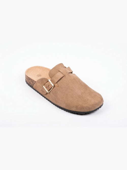 Sabot donna comfort con fibbia regolabile suola sughero ozabi - Kiabi Sabot donna comfort con fibbia regolabile suola sughero ozabi - Kiabi