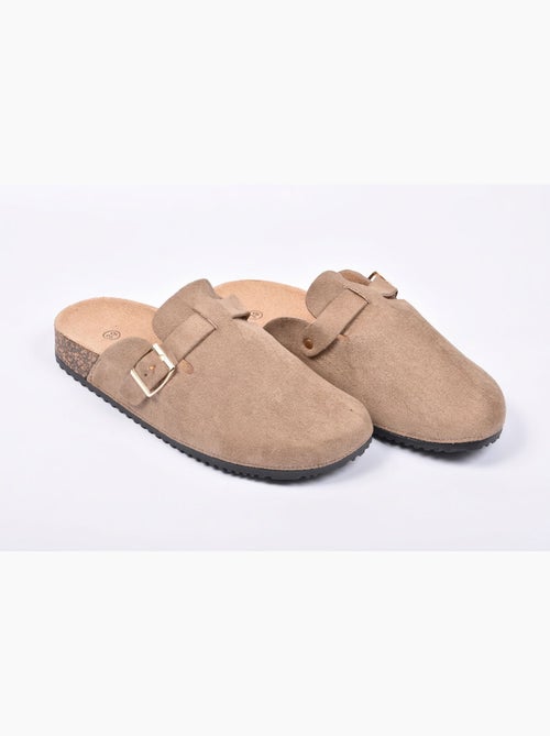 Sabot donna comfort con fibbia regolabile suola sughero ozabi - Kiabi Sabot donna comfort con fibbia regolabile suola sughero ozabi - Kiabi
