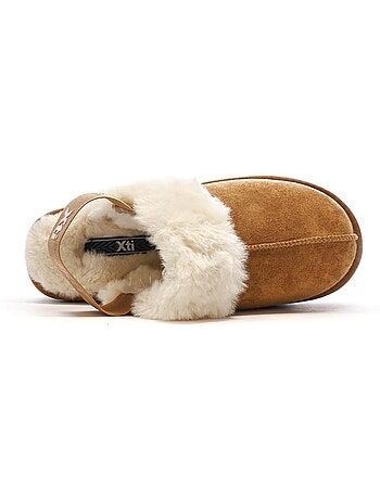 Sabot Donna in Microfibra con Elastico e Fodera