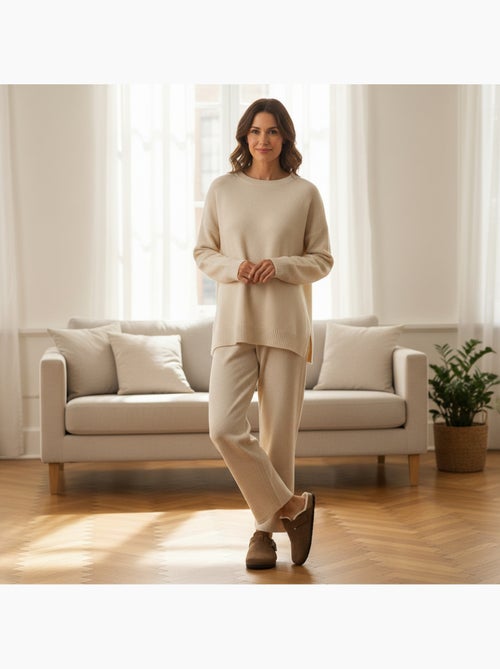 Sabot donna ozabi pelle scamosciata fodera in pelliccia fibbia regolabile - Kiabi Sabot donna ozabi pelle scamosciata fodera in pelliccia fibbia regolabile - Kiabi