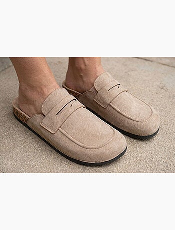 Sabot uomo mule chiusa comfort nubuck ozabi