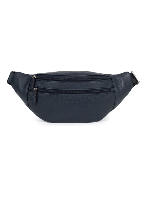 Sac banane - pelle confort hexagona - Kiabi