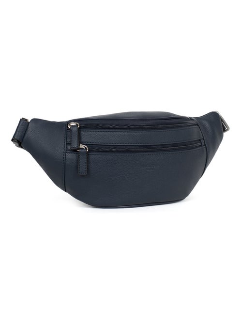 Sac banane - pelle confort hexagona - Kiabi
