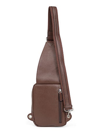 Sac monobretelle - pelle confort hexagona