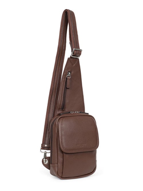 Sac monobretelle - pelle confort hexagona - Kiabi