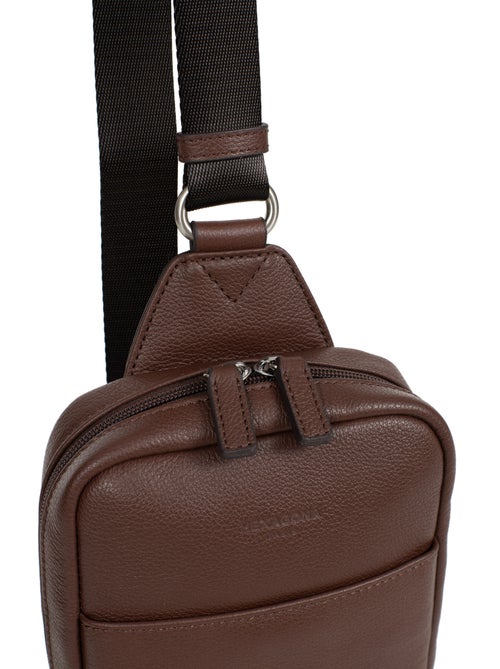 Sac monobretelle - pelle confort hexagona - Kiabi