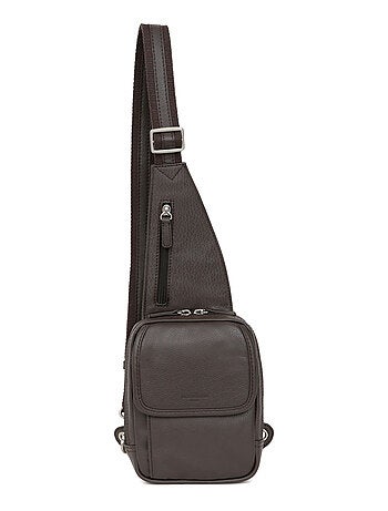 Sac monobretelle - pelle confort hexagona