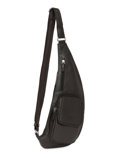 Sac monobretelle - pelle confort hexagona - Kiabi