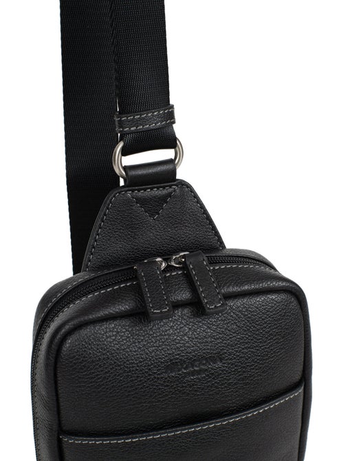 Sac monobretelle - pelle confort hexagona - Kiabi