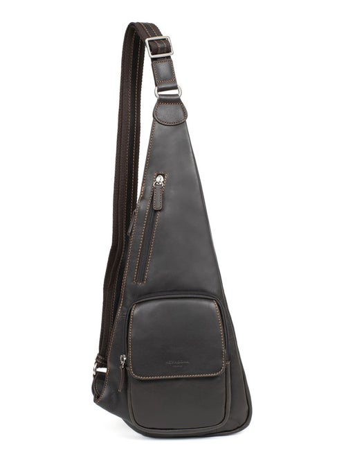 Sac monobretelle - pelle félin hexagona - Kiabi
