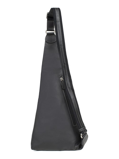 Sac monobretelle - pelle félin hexagona - Kiabi