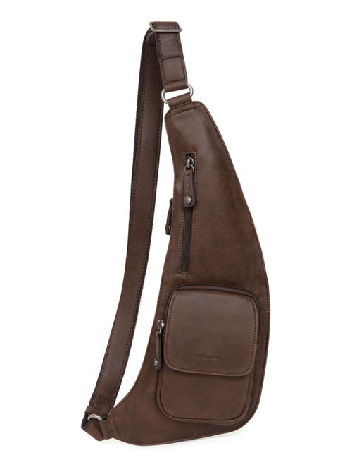 Sac monobretelle - pelle instinct hexagona - Kiabi