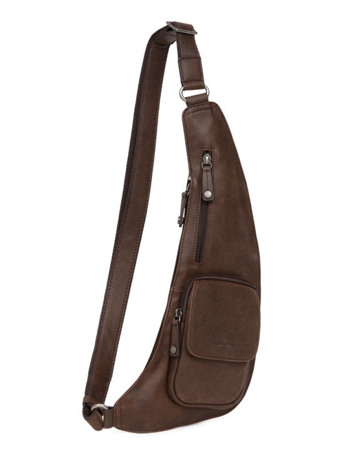 Sac monobretelle - pelle instinct hexagona - Kiabi