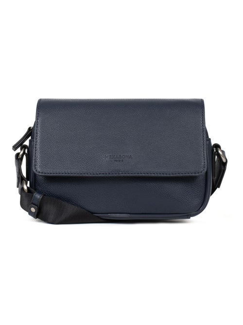 Sac reporter - pelle confort hexagona - Kiabi