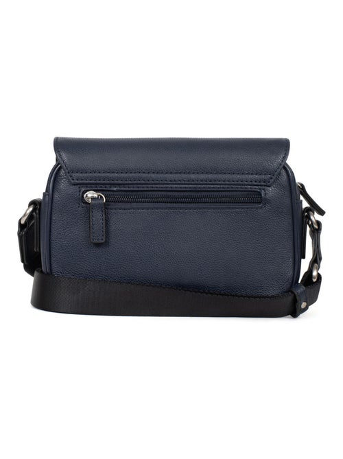 Sac reporter - pelle confort hexagona - Kiabi