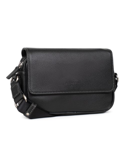 Sac reporter - pelle confort hexagona - Kiabi