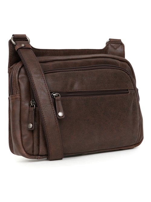Sac reporter - pelle instinct hexagona - Kiabi