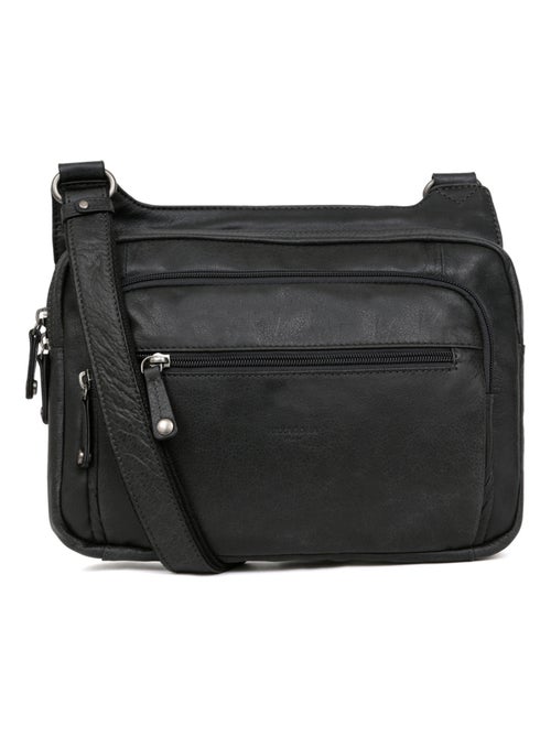 Sac reporter - pelle instinct hexagona - Kiabi