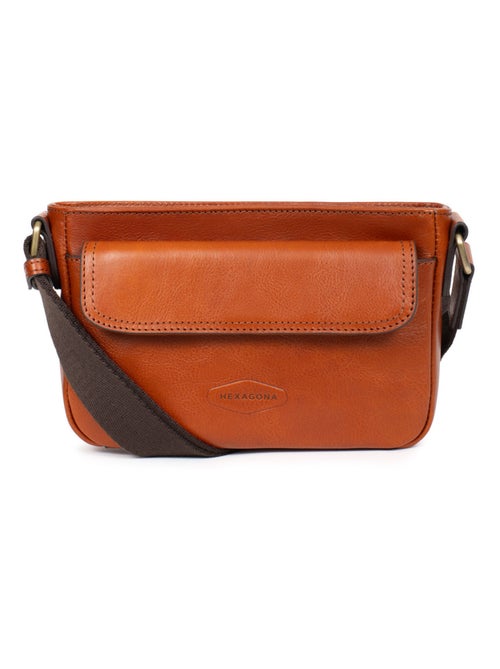 Sac reporter - pelle stuart hexagona - Kiabi