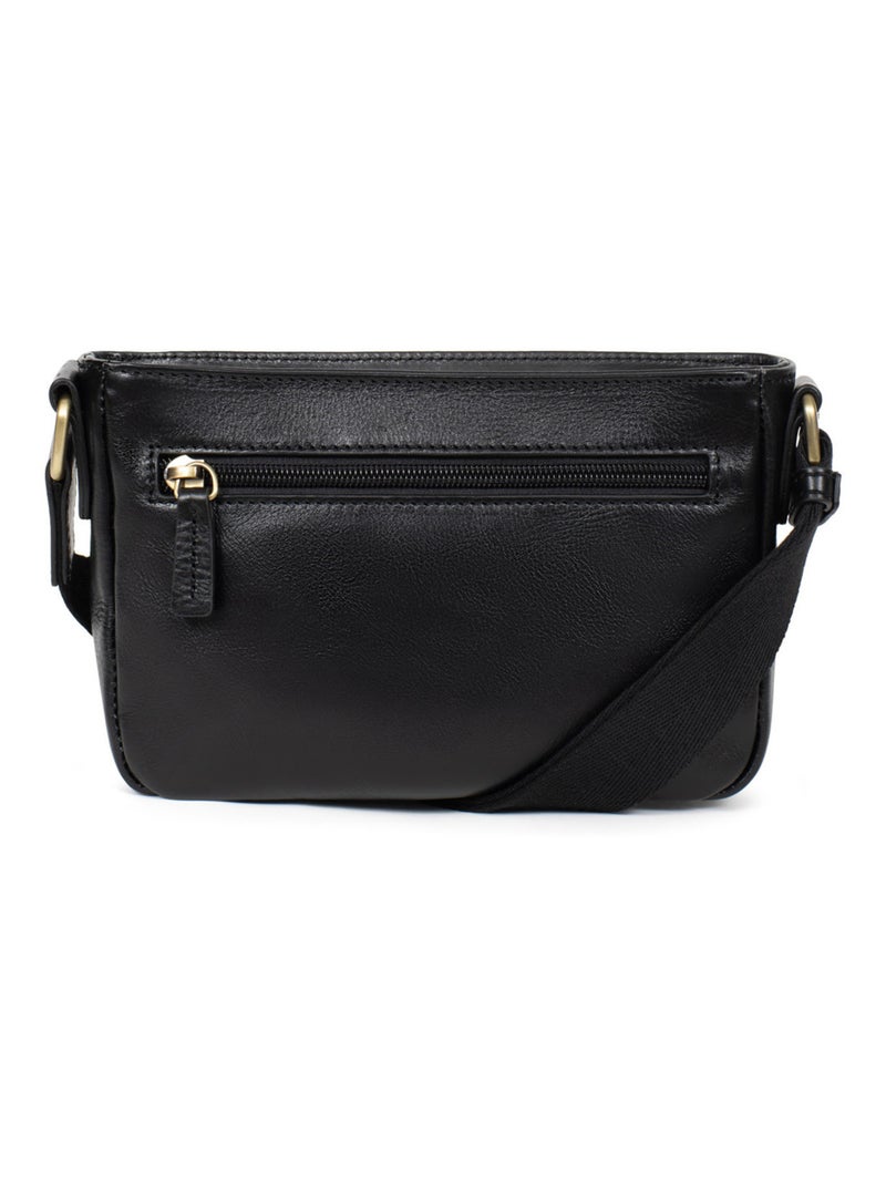Sac reporter - pelle stuart hexagona Nero - Kiabi