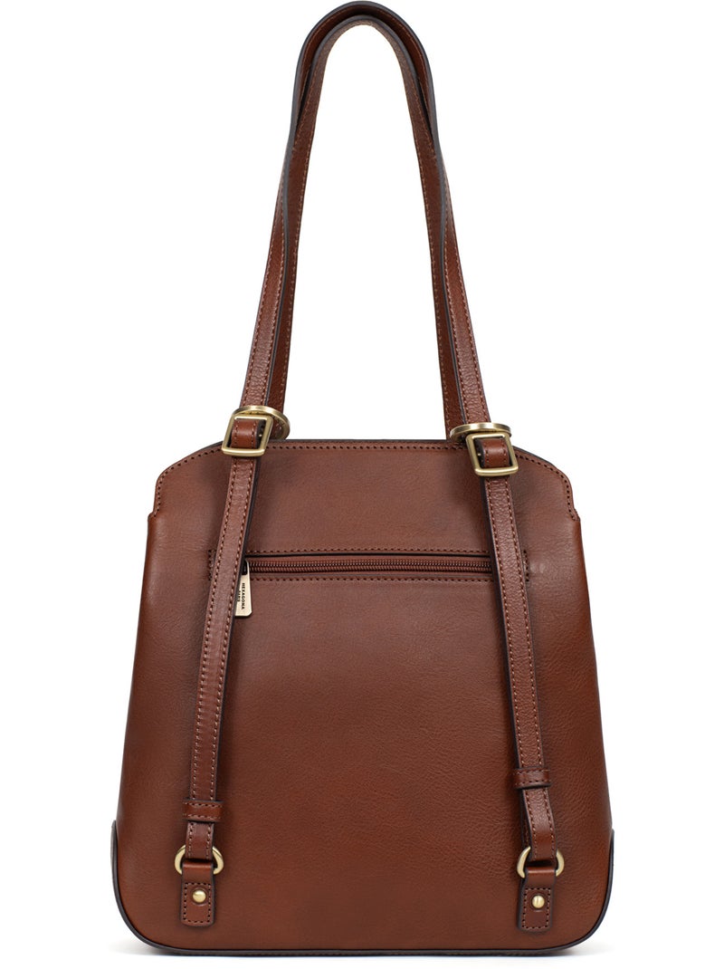 Sac transformabile - pelle ondine hexagona Marrone - Kiabi