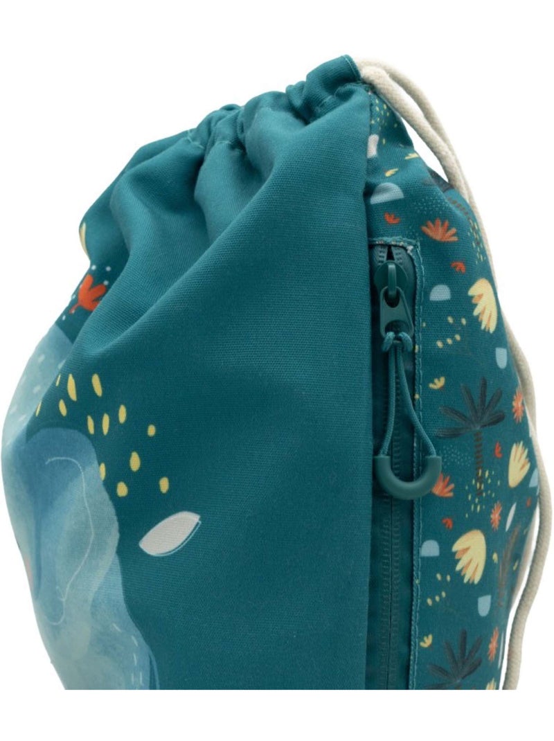 Sacca a cordoncino impermeabile per bambini | Sassi Junior Blu - Kiabi