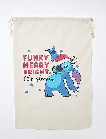 Sacca 'Disney' 'Stitch' con coulisse in cotone